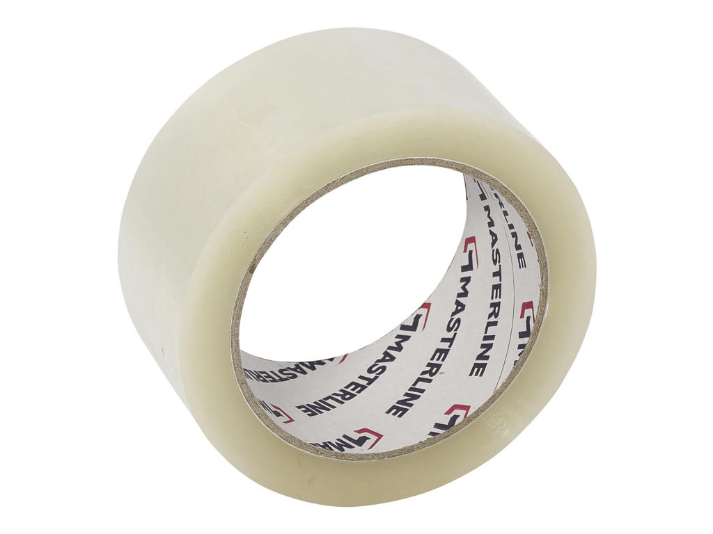 Pakketape Pvc solvent 38 mm x 66 m klar