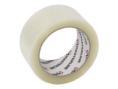 Pakketape Pvc solvent 38 mm x 66 m klar