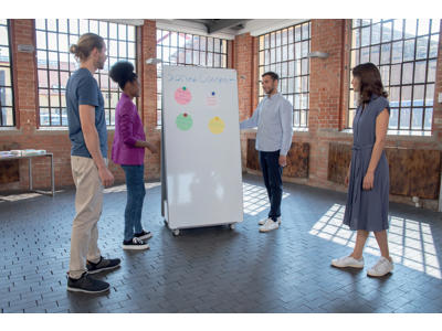 Nobo Move & Meet mobil whiteboard/opslagstavle basis