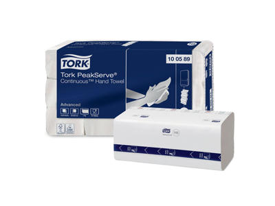 Håndklædeark Tork H5 100589 Advanced 1-lags 12x270 ark