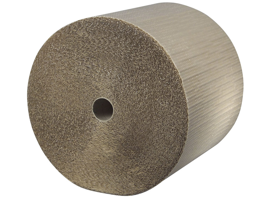 Bølgepap brun   50 cm x 10 meter