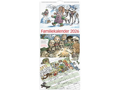 Familiekalender Otto Dickmeiss & Lilja Scherfig 2026
