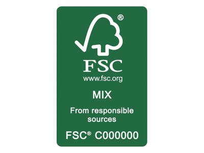 Panoramabind A4 77 mm ryg hvid 49705