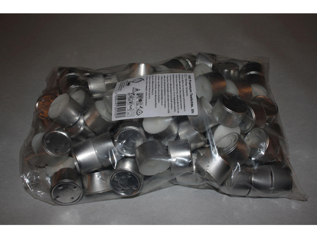 Fyrfadslys 8 timer 100 stk