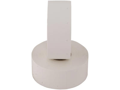 Kartonmærker 65x45mm 1000 stk. hvid