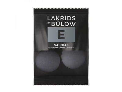 Lakrids by Bülow E | Salmiak | Flowpack | 250 poser