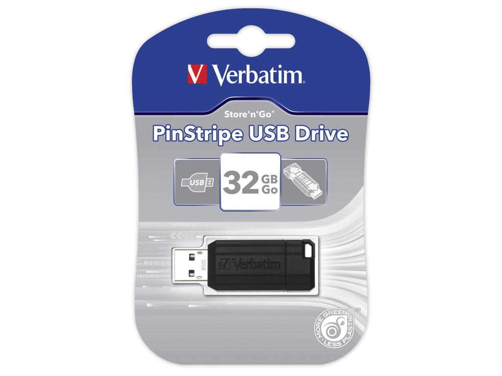 USB nøgle 2.0 PinStripe 32 gb