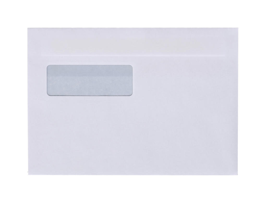 Kuverter M5 med rude 13458 500 stk