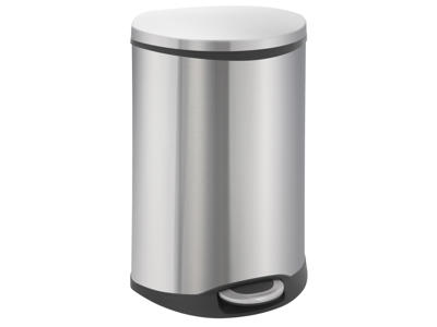Pedalspand Eko Shell-bin 50 liter stål mat