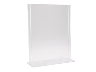 Brochureholder A6 T-form til bord