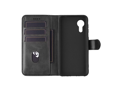 eSTUFF Samsung Galaxy S21 FE 5G WALES PU Wallet Cover - Black