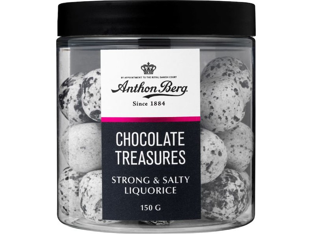 Choko lakrids Anton Berg stærk salt 150gr