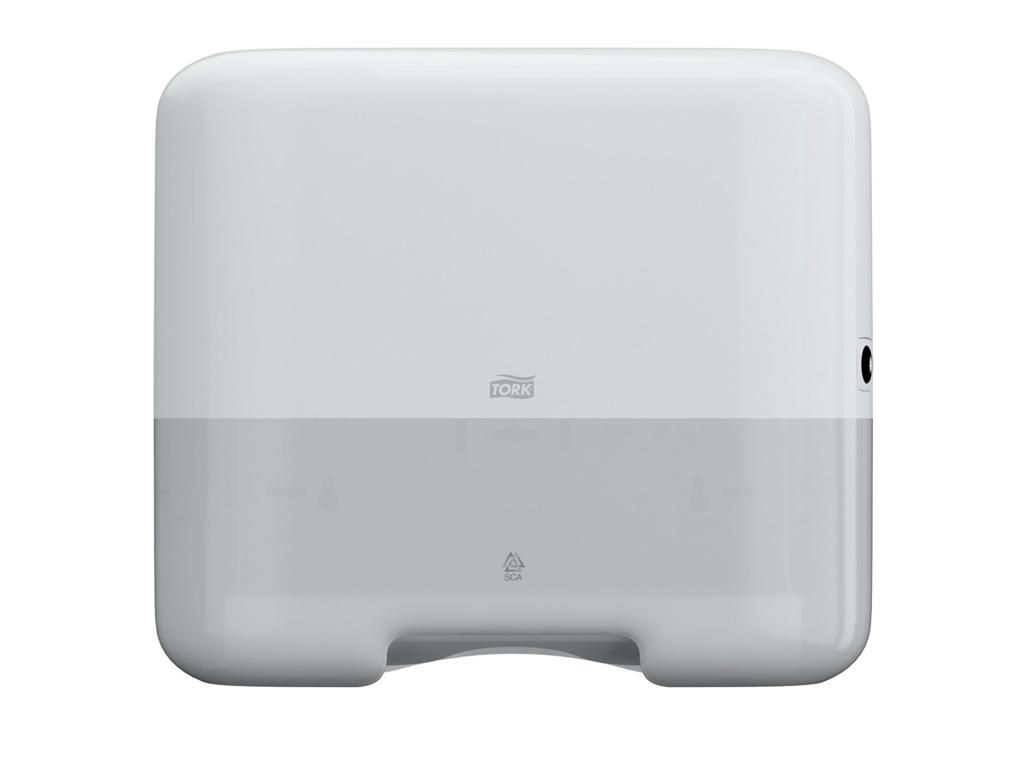 Dispenser Tork H3 mini 553100 hvid - Kræver Tork Dispenser aftale