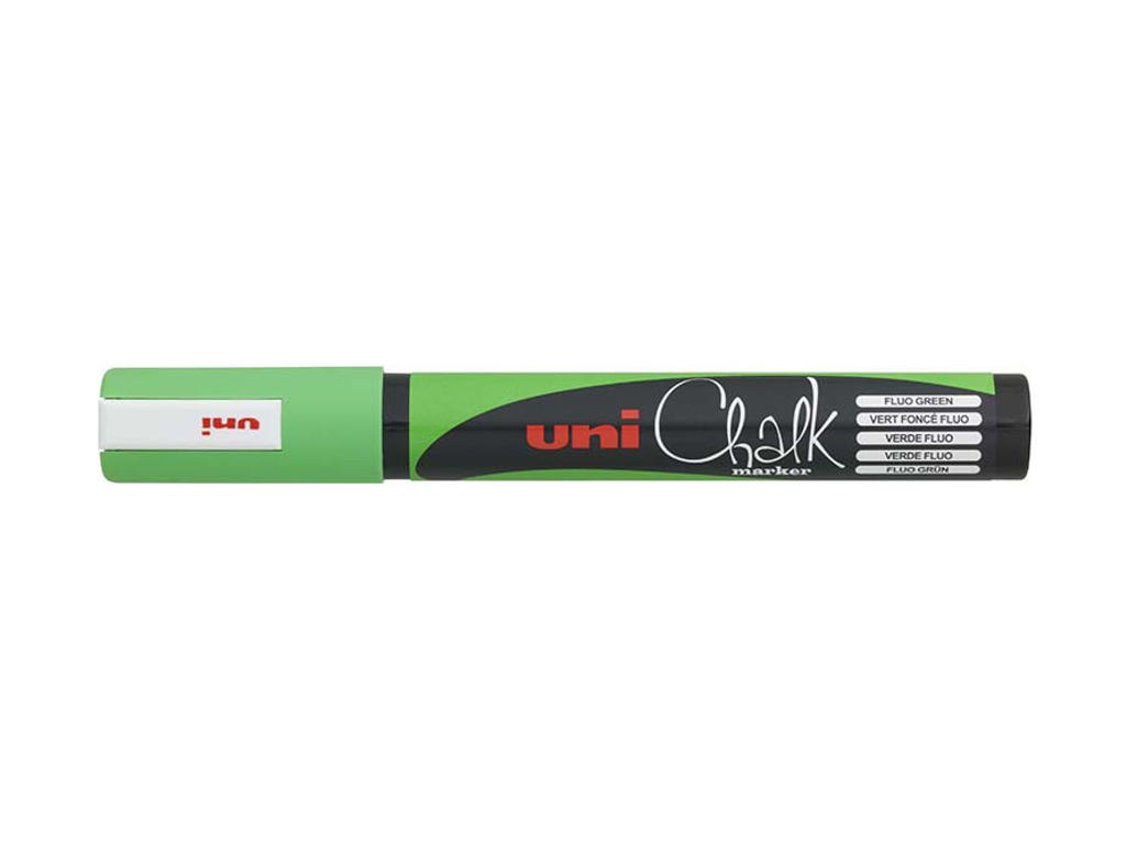 Chalkmarker Uni PWE-5M grøn