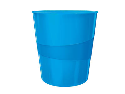 PAPIRKURV LEITZ WOW 15L BLÅ