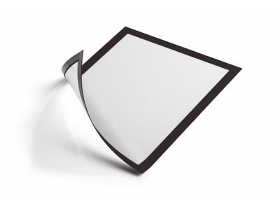 Skilt Duraframe® A4 sort magnetisk 5 stk