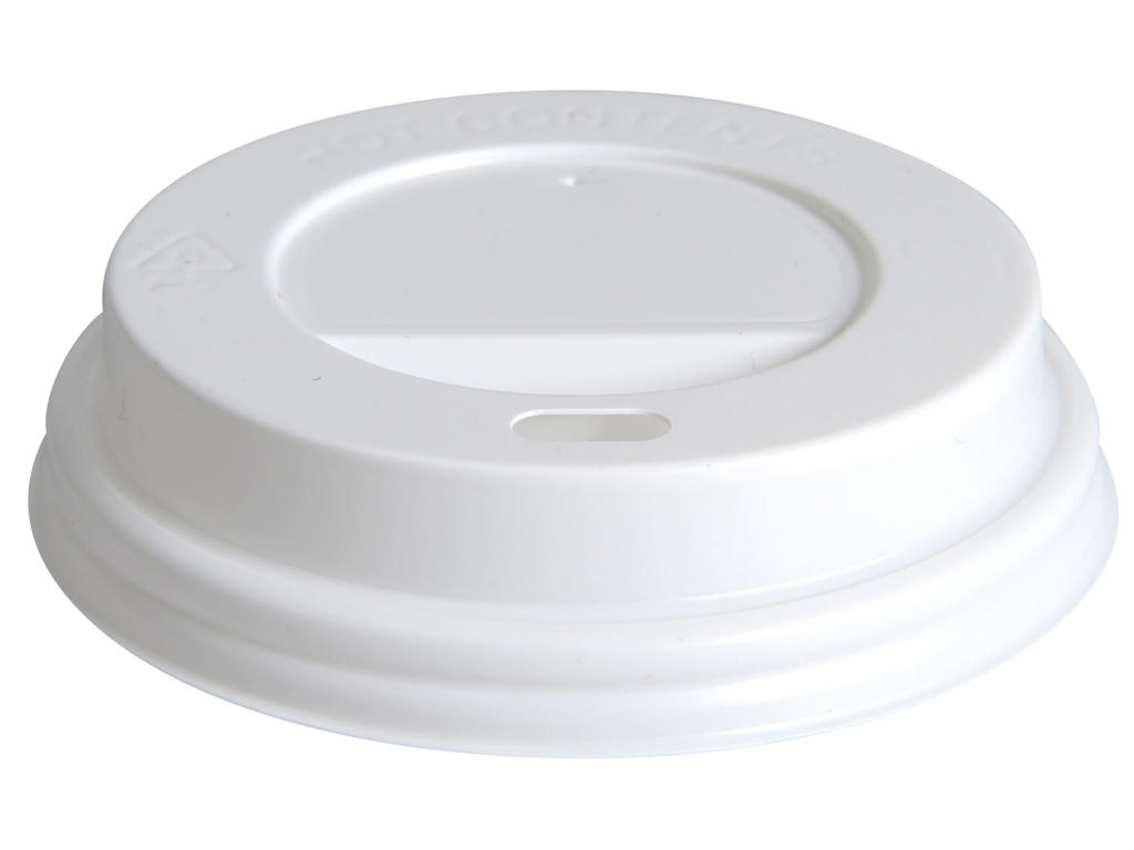 Låg til papkrus 24/25/28 cl hvid 1000 stk