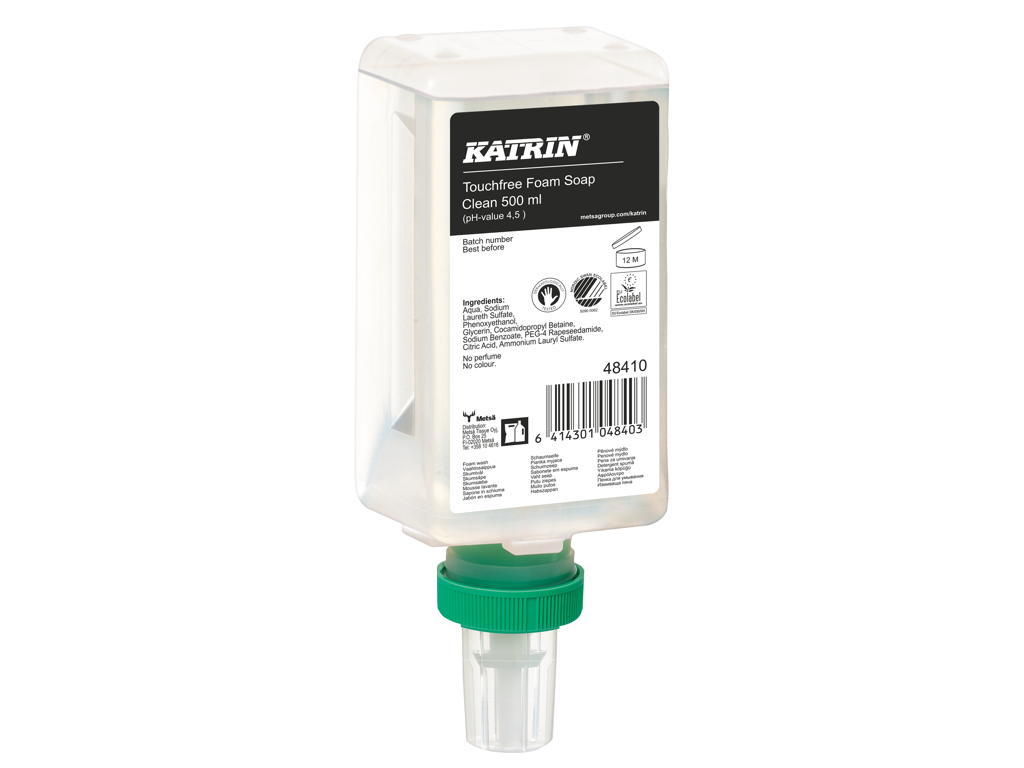 Skumsæbe Katrin Pure Neutral 500 ml 12 stk