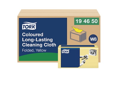 Aftørringsklud Tork W8 194650 Premium gul 40 stk.