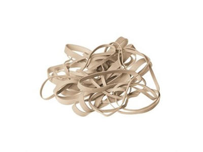 Elastikker | 100x10mm | hvid | 1 kg ca 380 stk