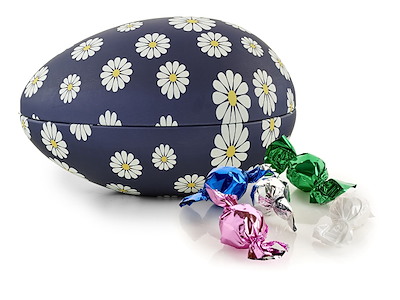 Royal Daisy metalæg | Chokoladekugler 150g.