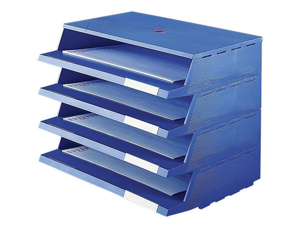 Brevbakker Twin Panorama blå 4 bakker