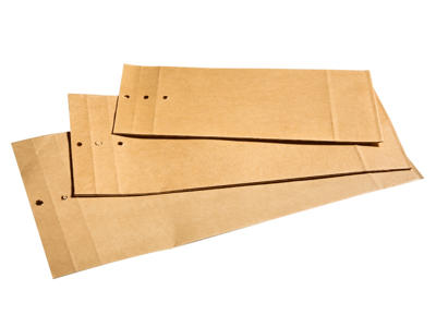 Prøveposer 100x235x40 mm 11811 brun 250 stk.