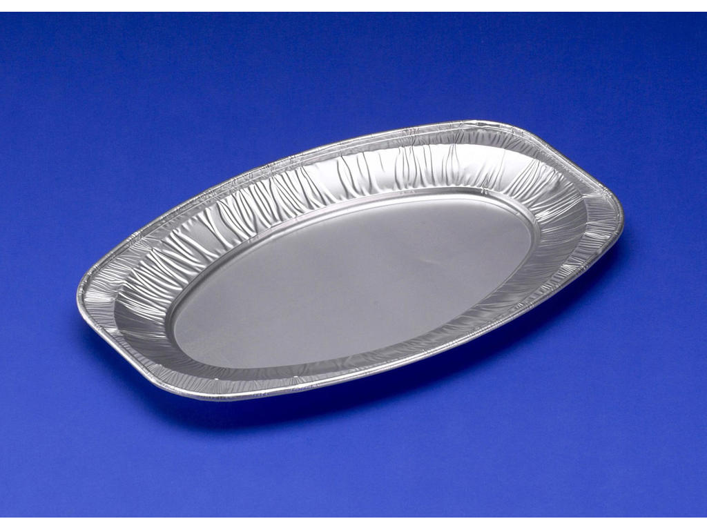Alufade oval 43x29 cm 10 stk.