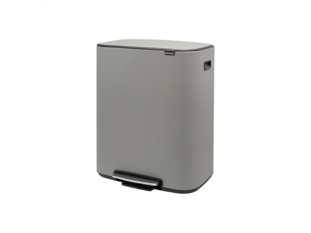 Brabantia Pedalspand Bo | 2 x 30 liter | Grå
