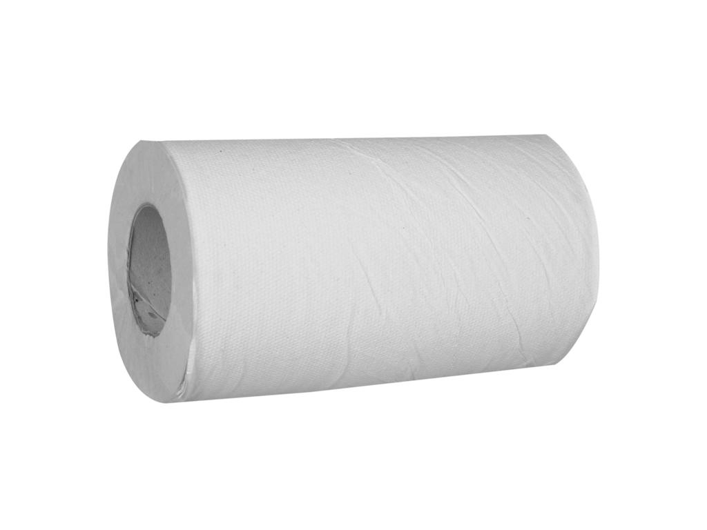 Aftørringspapir Classic mini 1-lags 20 cmx120 m hvid 12 rl