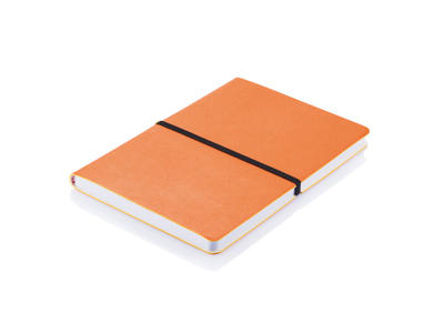 Luksus softcover A5 notesbog, orange