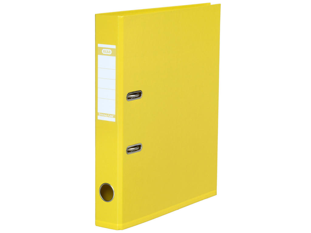 Brevordner ELBA A4 50 mm gul