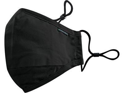 Mundbind stof Stormtech Sort inkl. 2 filter