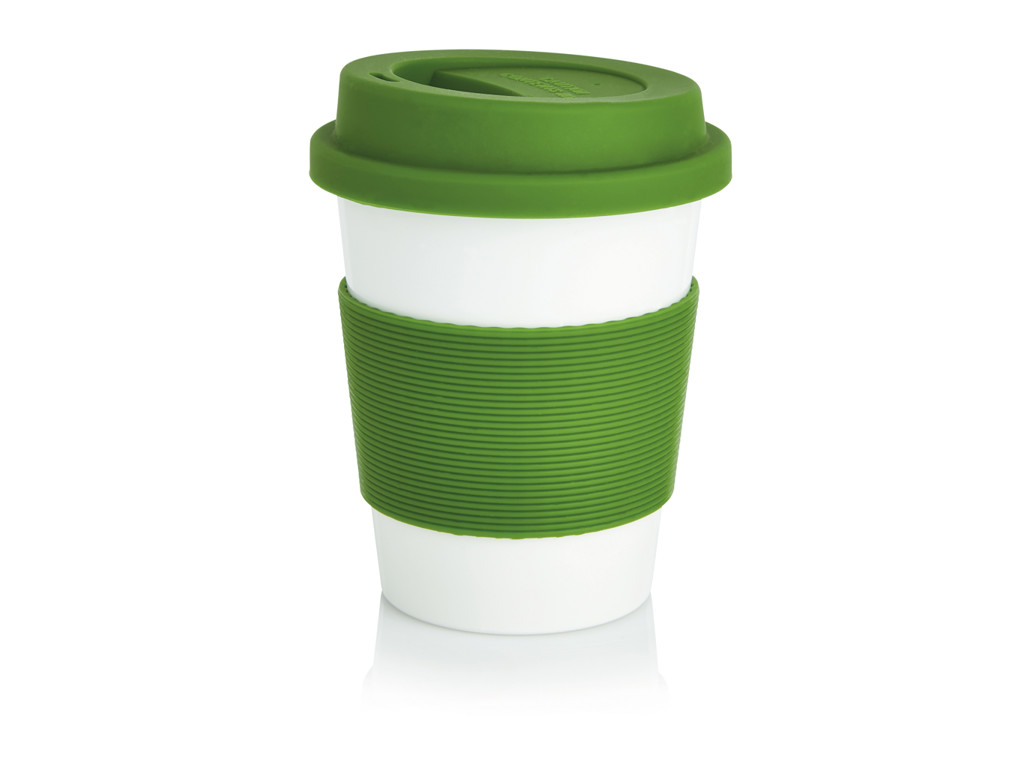 PLA kaffekop, grøn