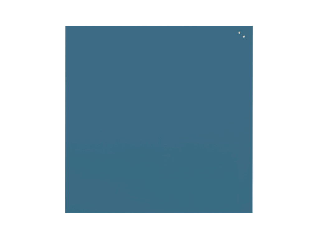 Magnetisk glastavle Naga | 100 x 100 cm | Jeans blue