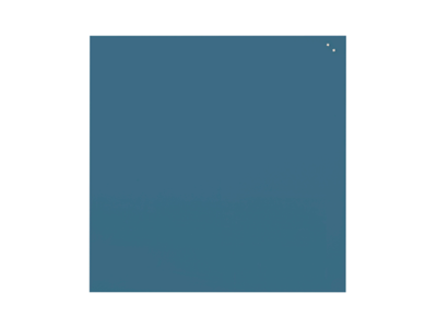 Magnetisk glastavle Naga | 100 x 100 cm | Jeans blue