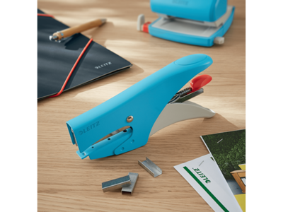 Hæftetang Leitz Cosy blå