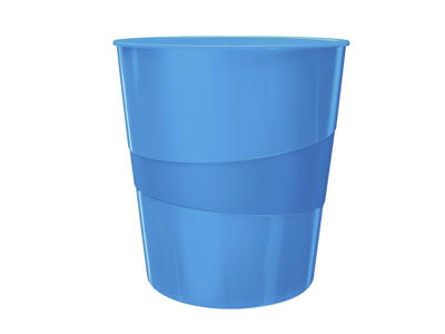 PAPIRKURV LEITZ WOW 15L BLÅ