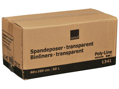 Spandeposer 60x100cm LDPE 60 liter 25 stk
