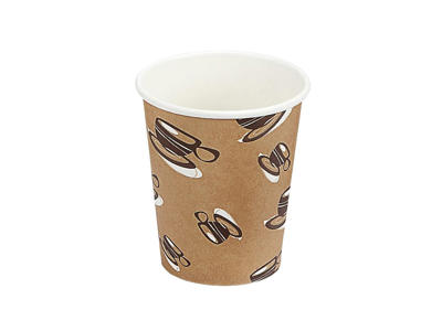 Papkrus Hot Cup single wall | 25 cl | 1000 stk