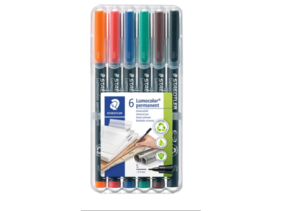 Marker Lumocolor 313 S 6 ass 0,4 mm