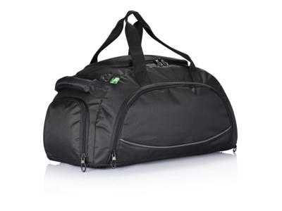 Florida sportstaske PVC fri, sort