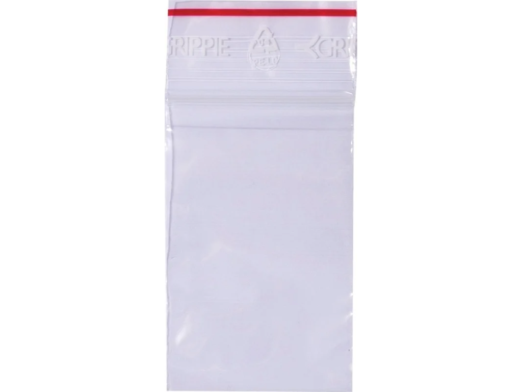 Lynlåspose Grippie 40x60mm u/skrivefelt 1000 stk.