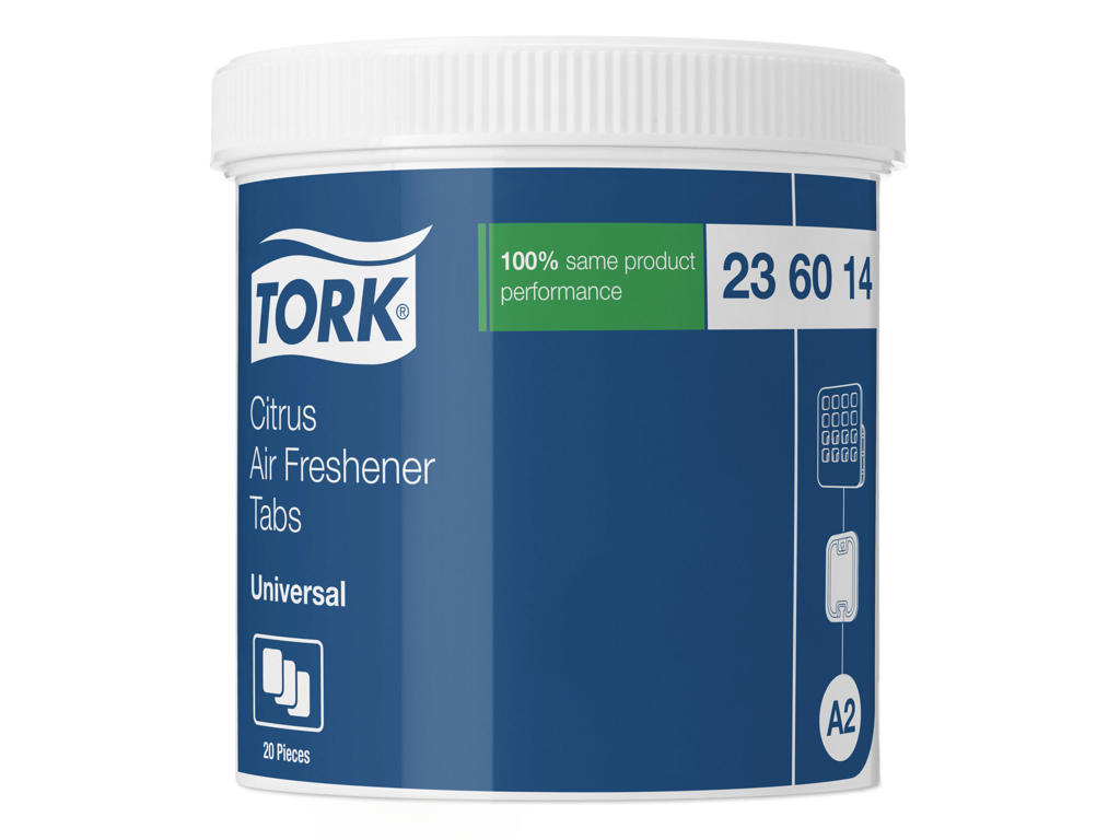 Duftfrisker Tork Airfresh A2 disc citrus 236014 80 stk.