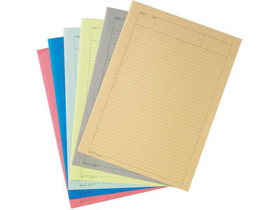 Omslag A4+ Form 13 blå 100 ark