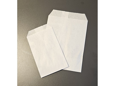 Gavepose 7x12cm hvid 40g 1000 stk. 