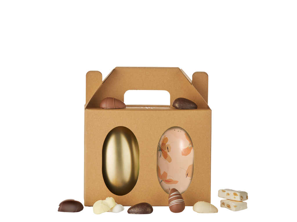 Cocoture 2 stk. metalæg i dobbeltæske 272g.