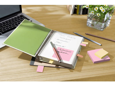 Post-it 76 x127mm Recycled ass 16 blokke (655)