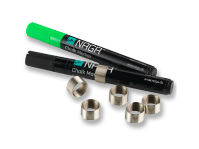 Magnetisk ring til 4,5 mm markere 6 stk.