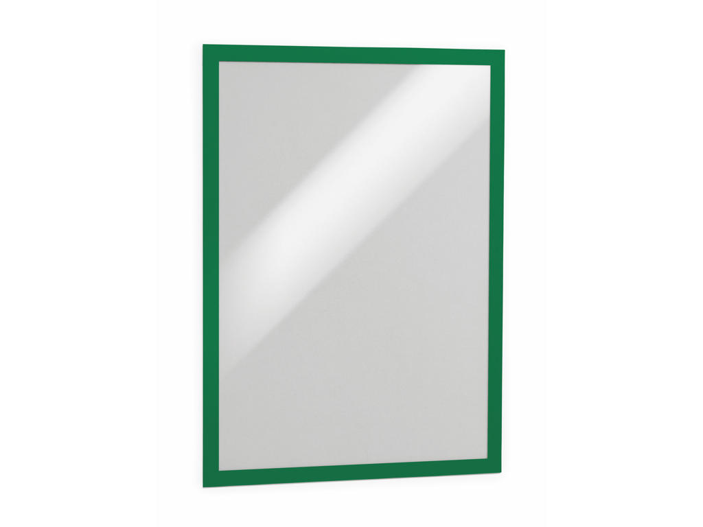 Skilt Duraframe® A3 grøn selvklæbende 2 stk